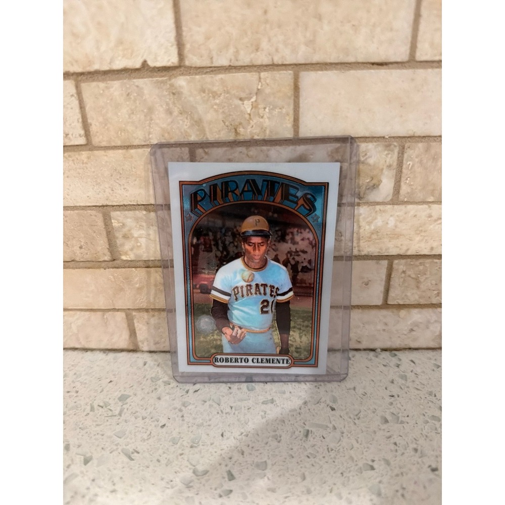 1997 Topps Chrome Roberto Clemente‎ Refractor 1972 Reprint
